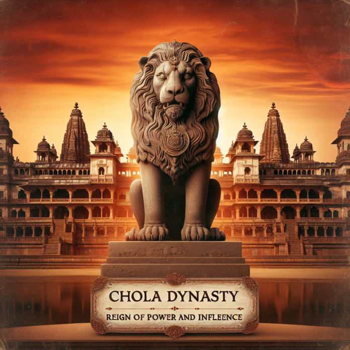 Chola Dynasty: Reign of Power and Influence